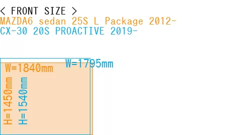 #MAZDA6 sedan 25S 
L Package 2012- + CX-30 20S PROACTIVE 2019-